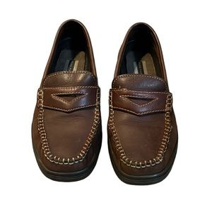 Hush Puppies Leather Penny Loafers